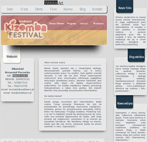 Nowoczesna strona www