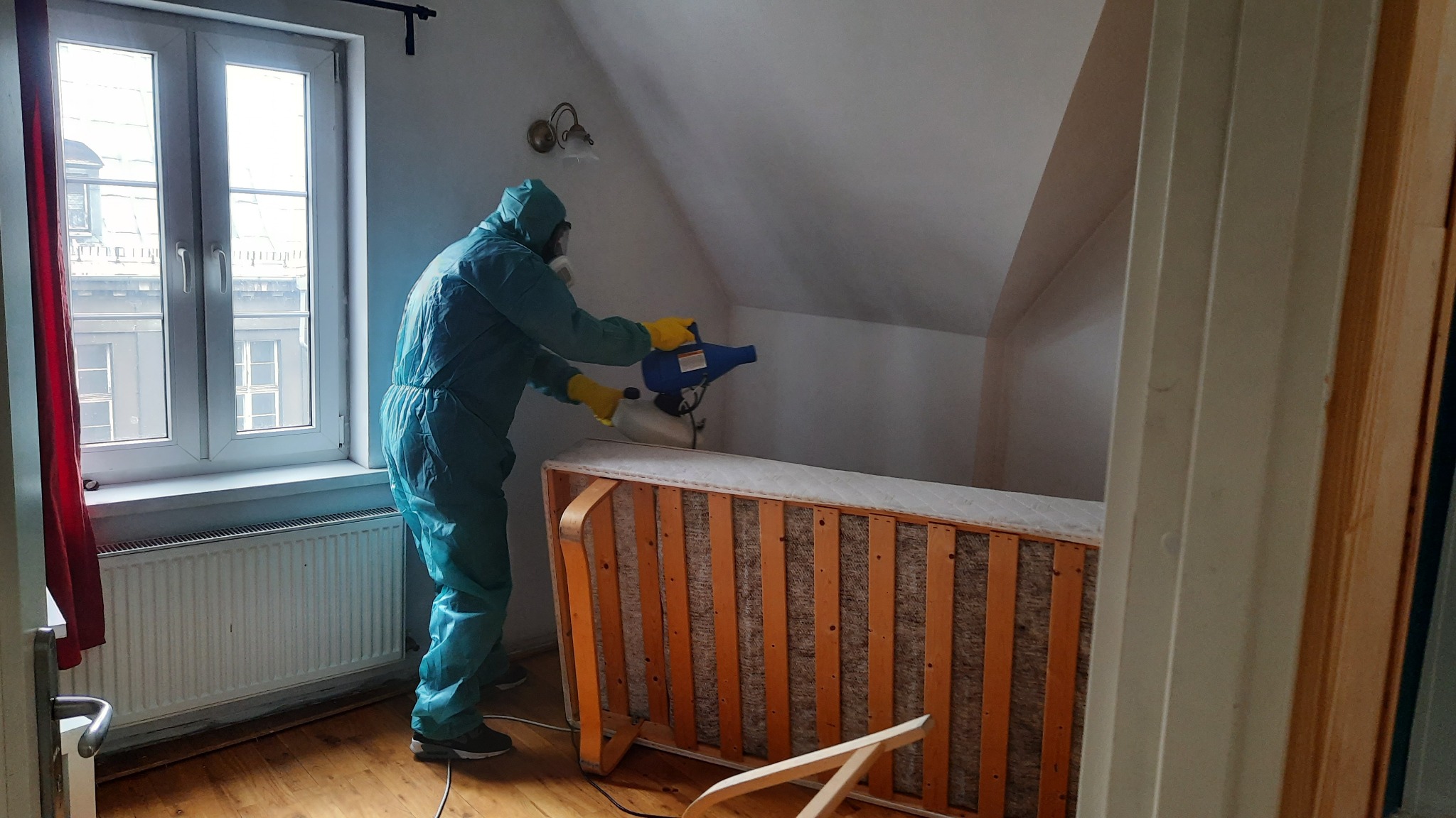 Usuwanie pluskwy , zamgławianie ULV pomieszczeń w Łodzi.