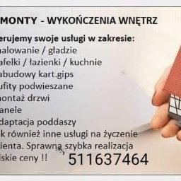Krzysztof Waruszewski - Remonty Mieszkań Nowe Miasto Lubawskie