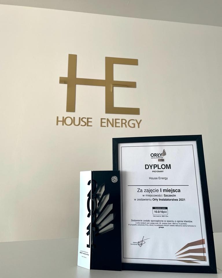 Nagroda branżowa Orłów Instalatorstwa w Szczecinie za 2021 r.