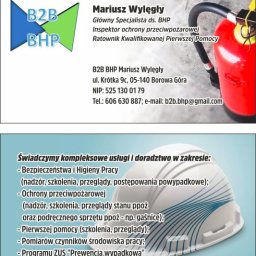 B2B BHP Mariusz Wylęgły - Szkolenia Dla Pracowników Borowa góra