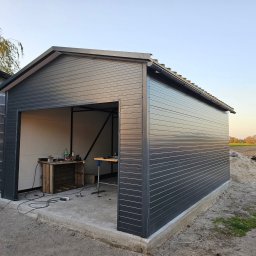 Hale Garaże Wiaty Rolnicze Przemysłowe produkcja montaż 