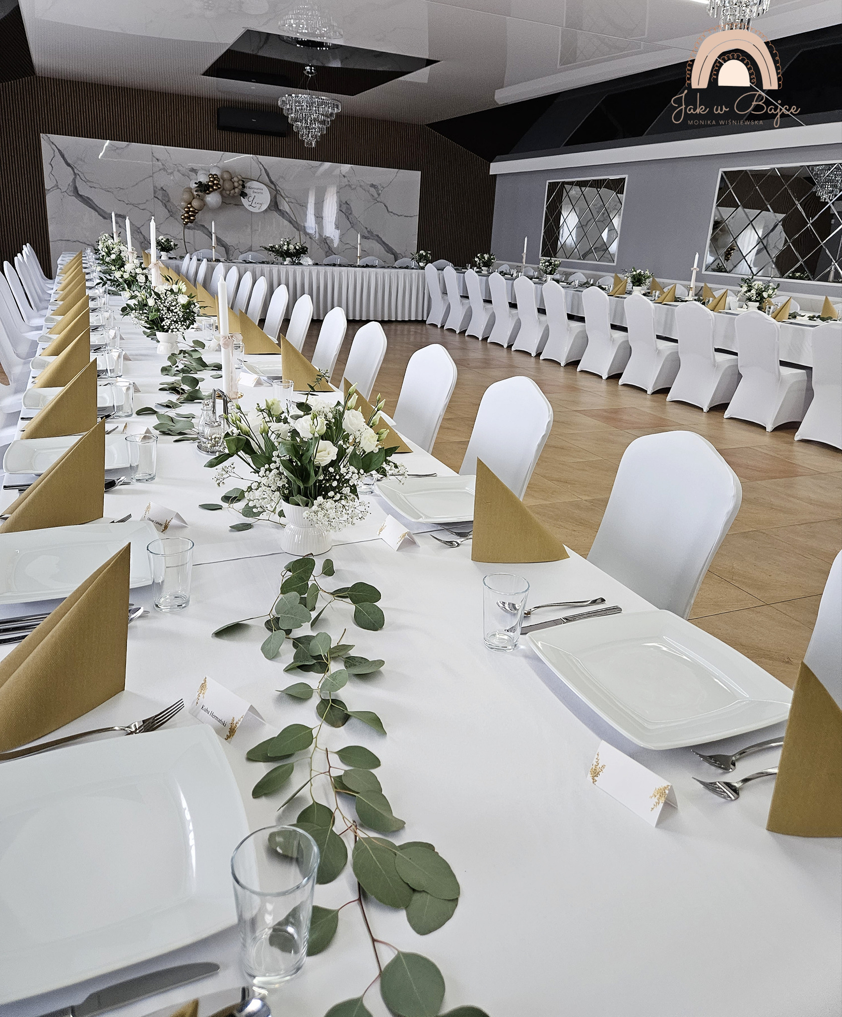 Pierwsza Komunia Święta - Dekoracja stołu