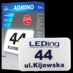 Lampa administracyjna LED ADMINO. IP54.