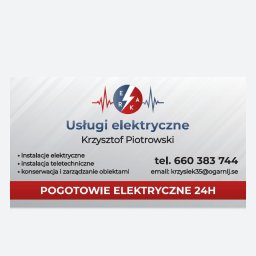 ERKA Usługi Elektryczne Krzysztof Piotrowski - Instalatorstwo energetyczne Węgrów