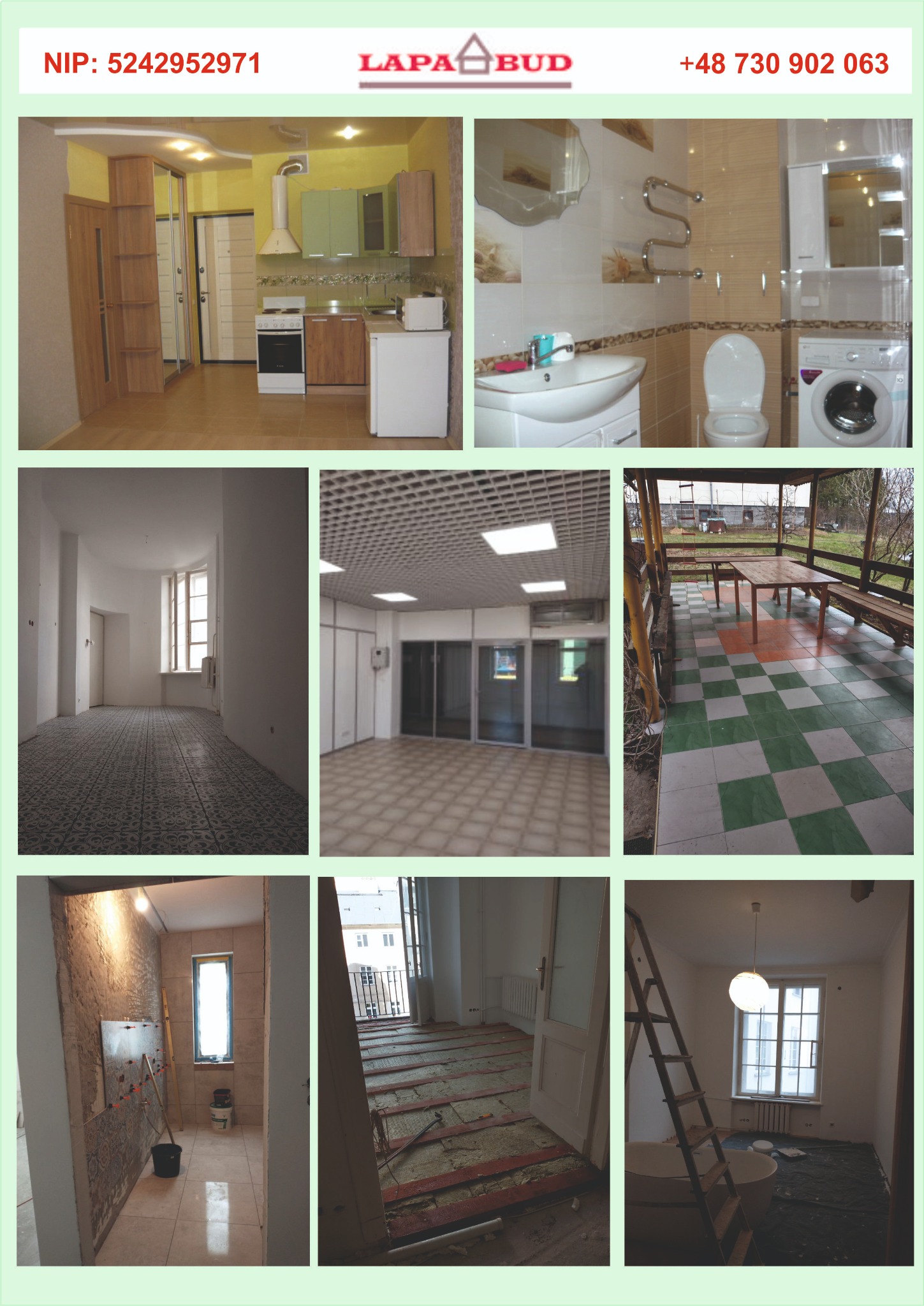 Roboty remontowy LAPABUD