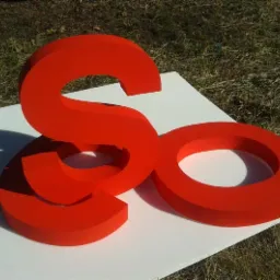 Litery przestrzenne 3D