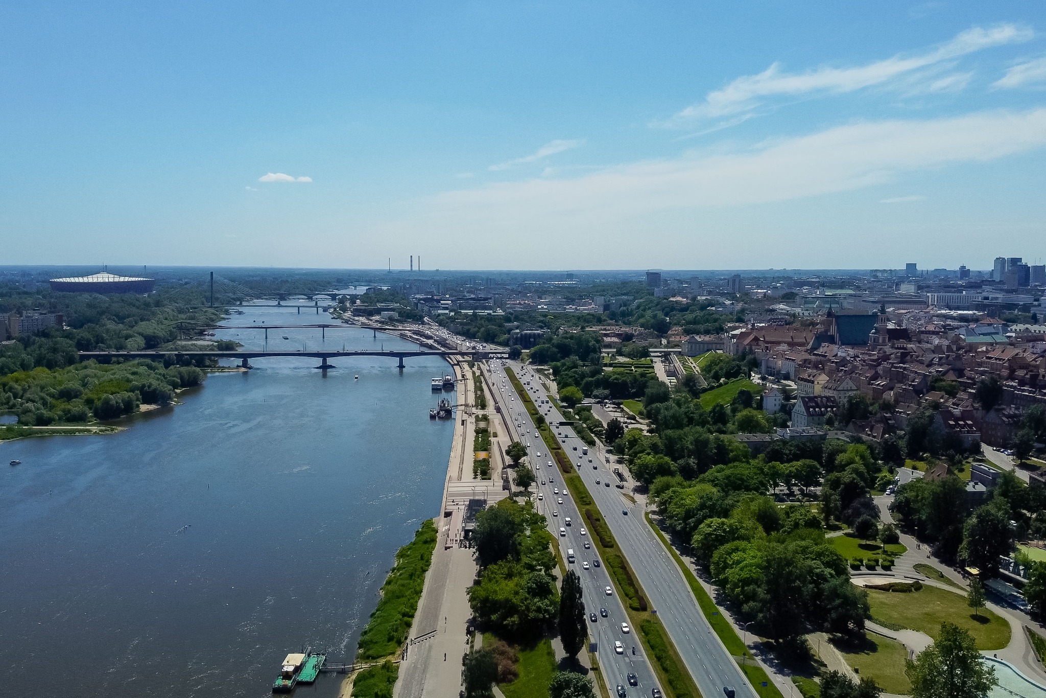 Kilka zdjęć z drona, które były robione na nasze zlecenie do mieszkań, które sprzedawaliśmy.