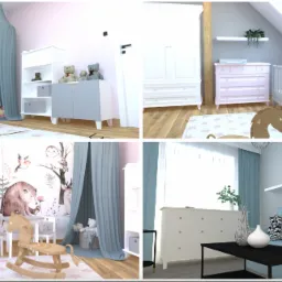 Projekt pokoju dziecięcego