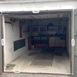 Odnowienie garażu przed 