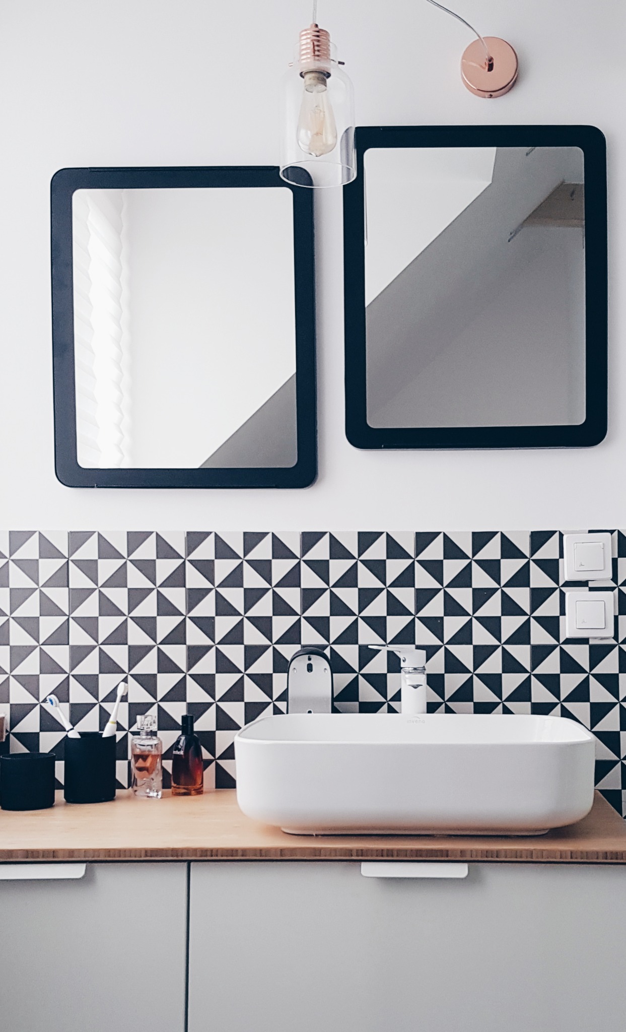 minimalnistyczna łazienka