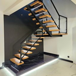 POLMAKS Schody Szyte Ogniem - Schody Stalowe Kleosin