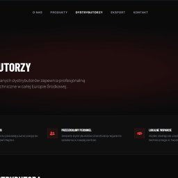 Piotr Krawczyk - Strona internetowa firmy Raptor, prezentująca sieć dystrybutorów z autoryzowanym serwisem, przeszkolonym personelem i lokalnym wsparciem technicznym w Europie Środkowej.