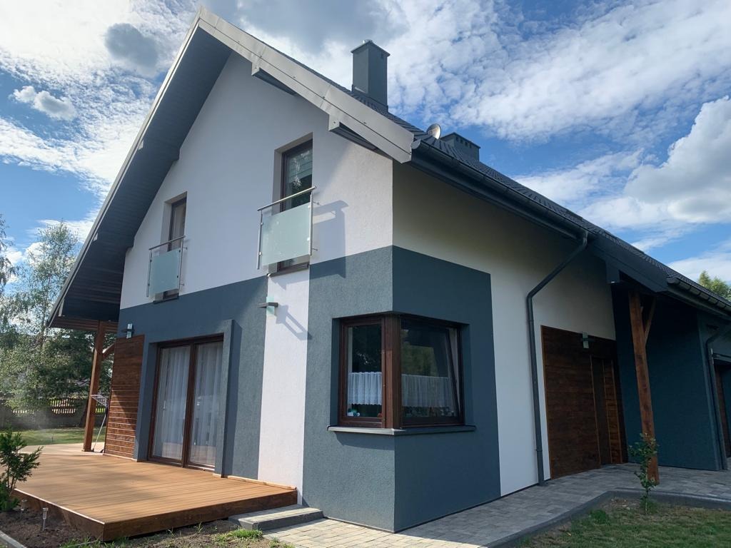 Wykonanie elewacji wraz z balustradami