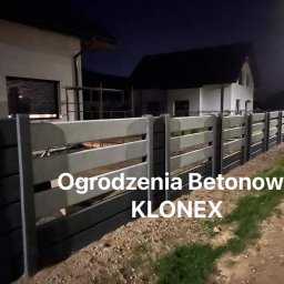 Ogrodzenia betonowe KLONEX - Staranne Ogrodzenia Ogrodowe Rawicz