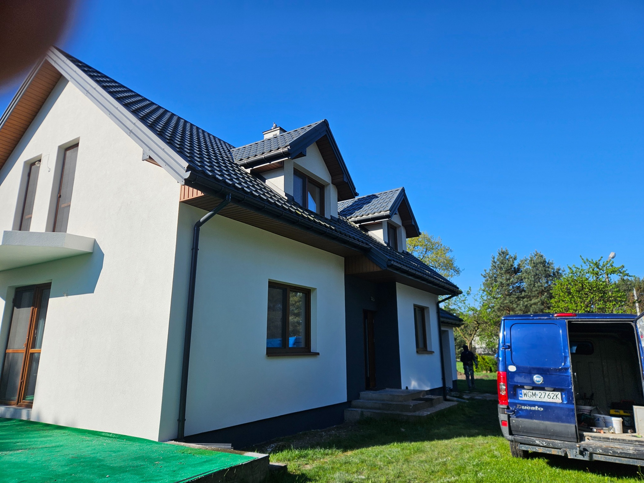 Realizacja budynku jednorodzinnego w Osowiec gmina Grodzisk Mazowiecki