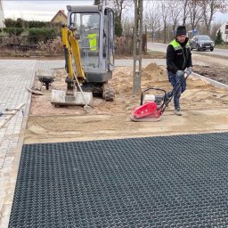 Układanie kostki brukowej Łebunia 2