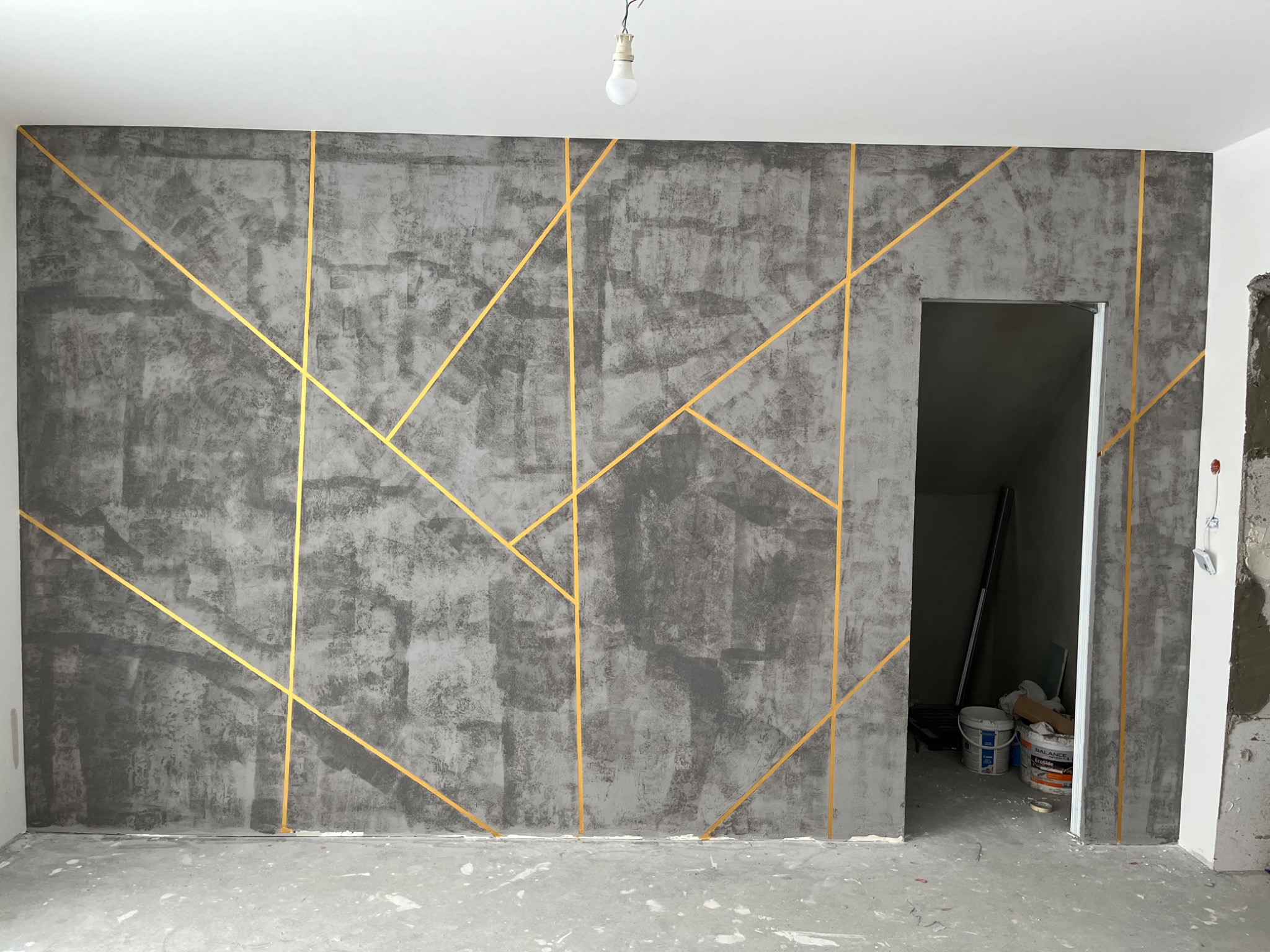 Tynki architektoniczne / beton architektoniczny z fugami od 3 mm do 1.2 cm