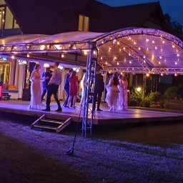 Scena użyta podczas przyjęcia weselnego 