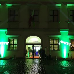 Podświetlenie Pałac Ujazdowski 