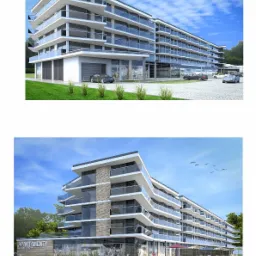 Opracowanie na rzecz Archice Sp. z o.o. wizualizacje wykonał arch. Pan Mateusz Mateńko.