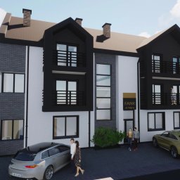 Usługi Projektowe Maciej Gieryk - Budynek hotelowy w Łebie