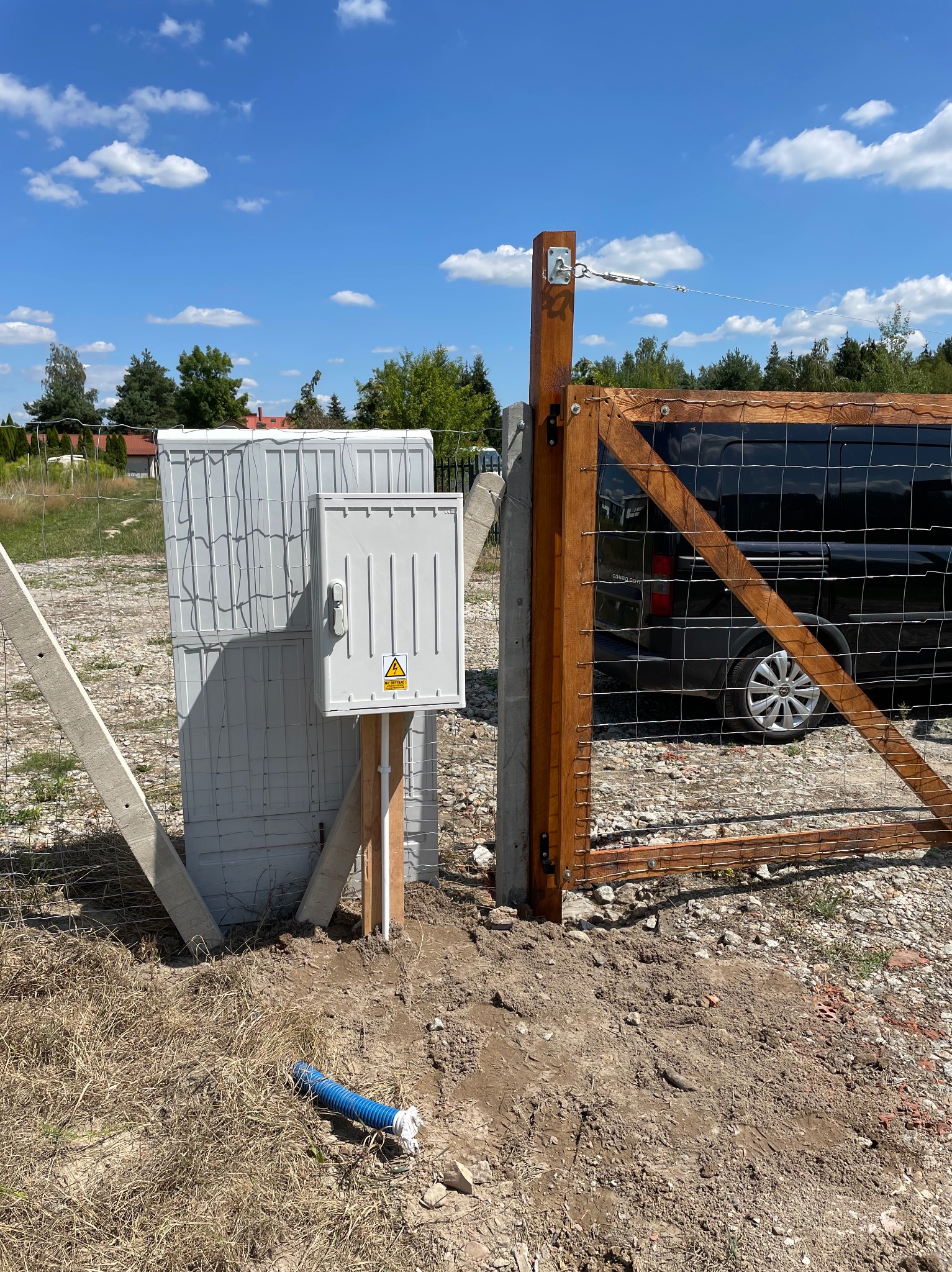 Rozdzielnica budowlana na czas budowy domu