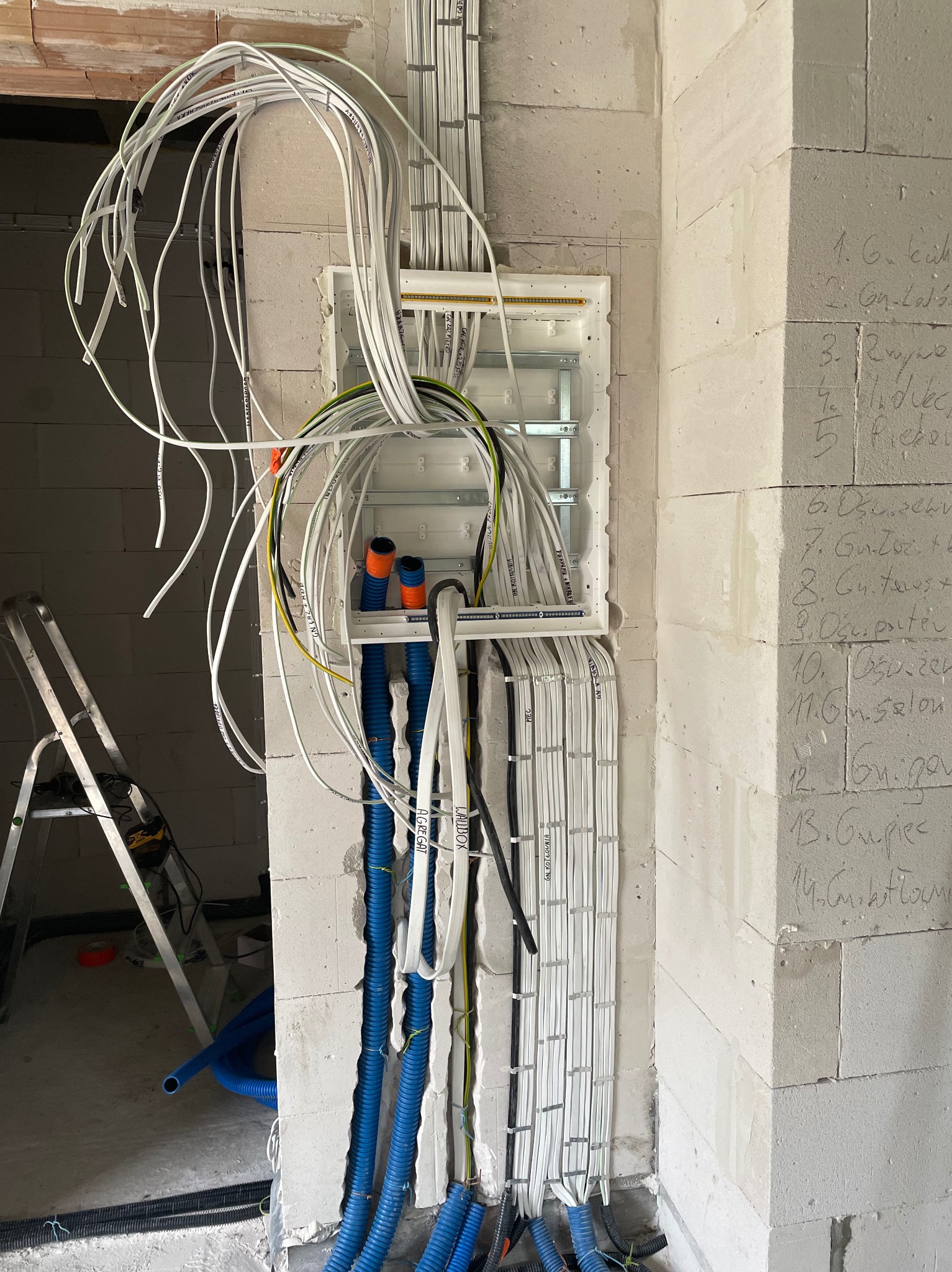 Przygotowanie instalacji do tynków