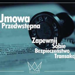 Umowa Przedwstępna Gdańsk. Kancelaria Notarialna Mateusz Kur Notariusz Gdańsk