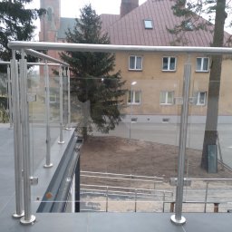 Balustrady nierdzewne Nieborowice 1