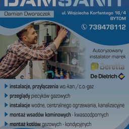 damsanit - Instalacje Wodno-kanalizacyjne Bytom