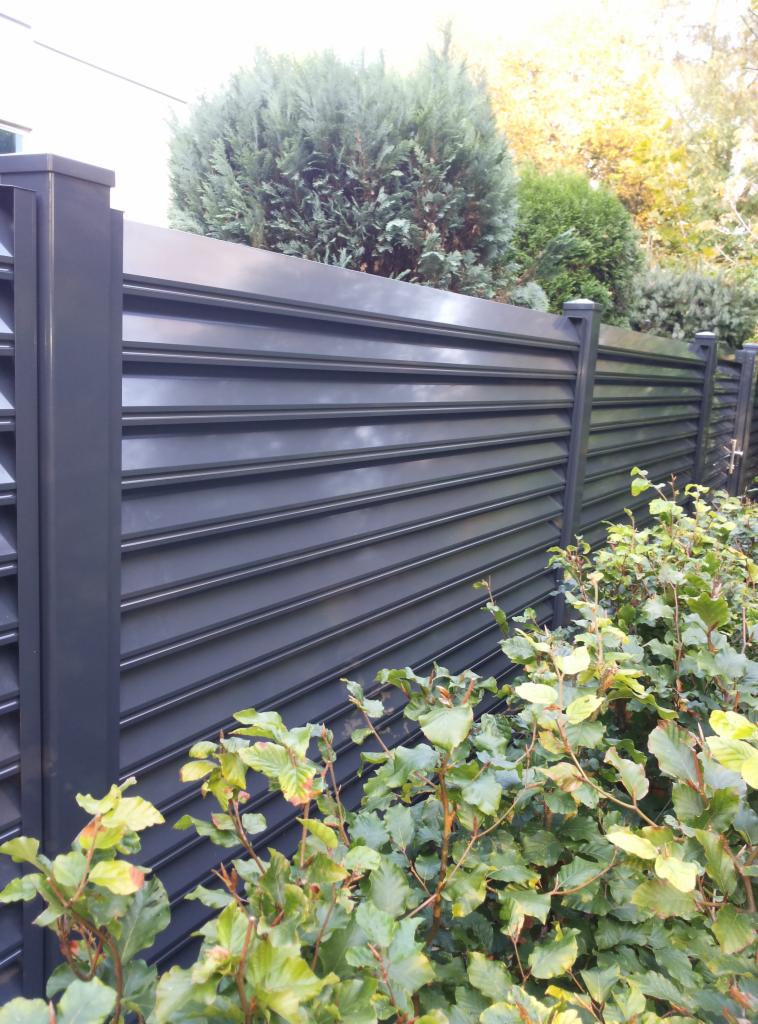 ogrodzenie aluminiowe TRENTO