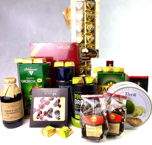 Duży kosz prezentowy