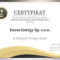 Euros Energy Sp. z o.o. IB - Tanie Gruntowe Wymienniki Ciepła Drawsko Pomorskie
