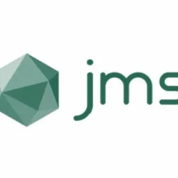 Logo firmy JMS: zielony, fasetowany, geometryczny kształt obok napisu 'jms' w kolorze zielonym na białym tle.