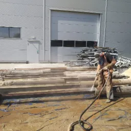 Piaskowanie elektrod