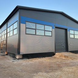 Budowanie hal Chęciny 1