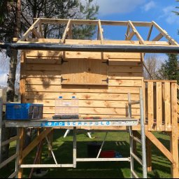 Marcin Stadniczenko Usługi Remontowo Budowlane - Budowa domku z tarasem dla syna wraz z orynnowaniem