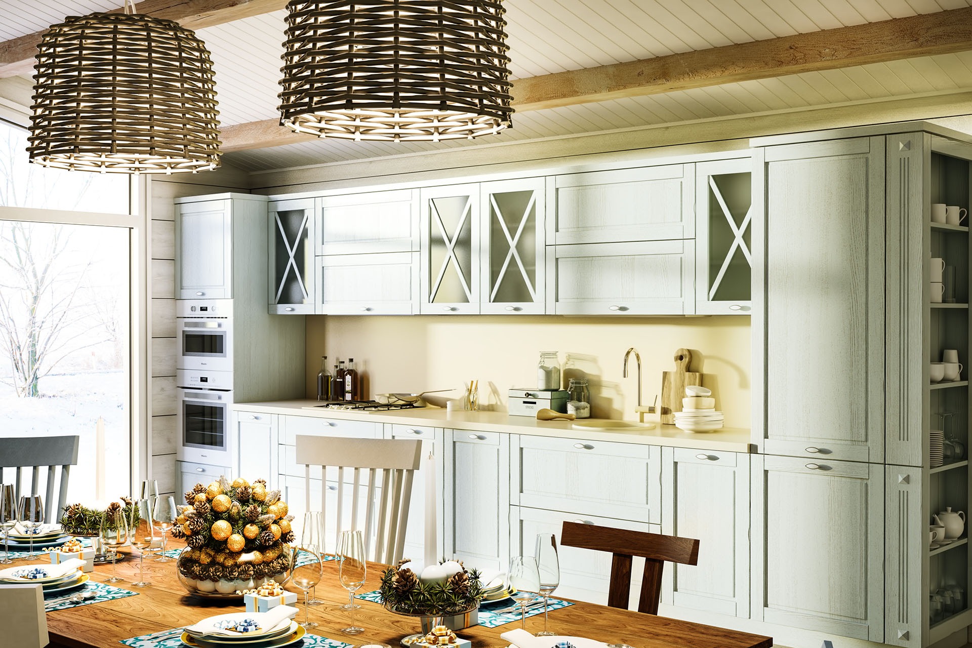 Piękne kuchni na wymiar