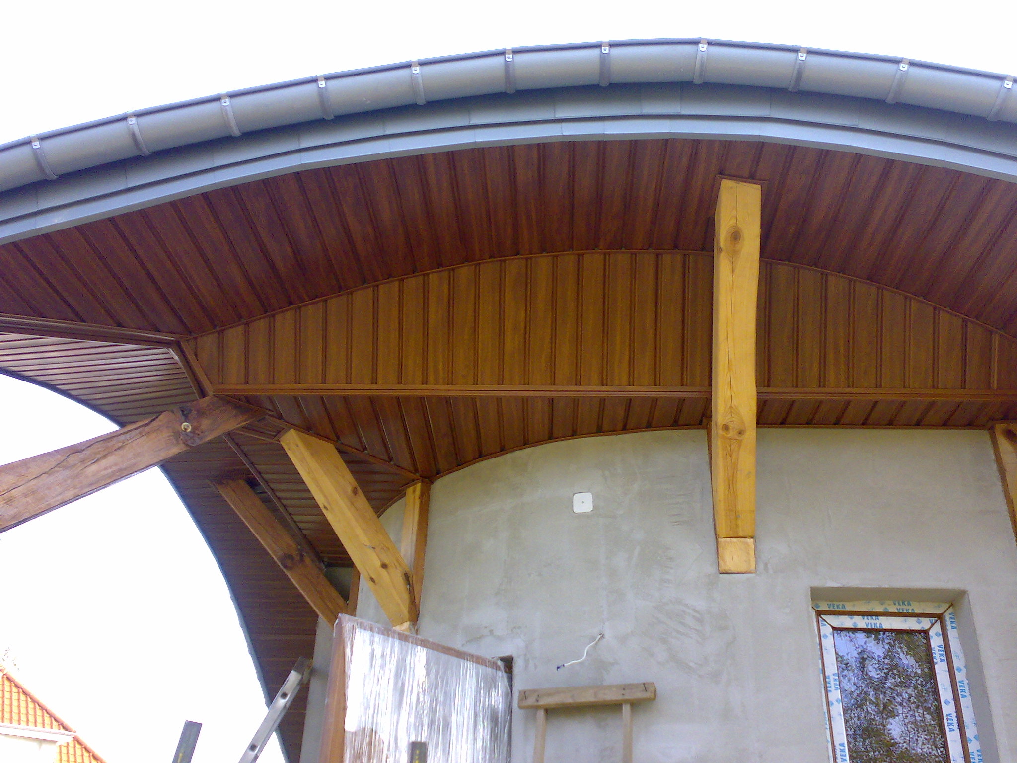 Podbitka dachowa, siding