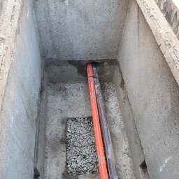 Instalacja wewnętrzna teletechniczna (Pakiet mikrorurek + hdpe fi 40)