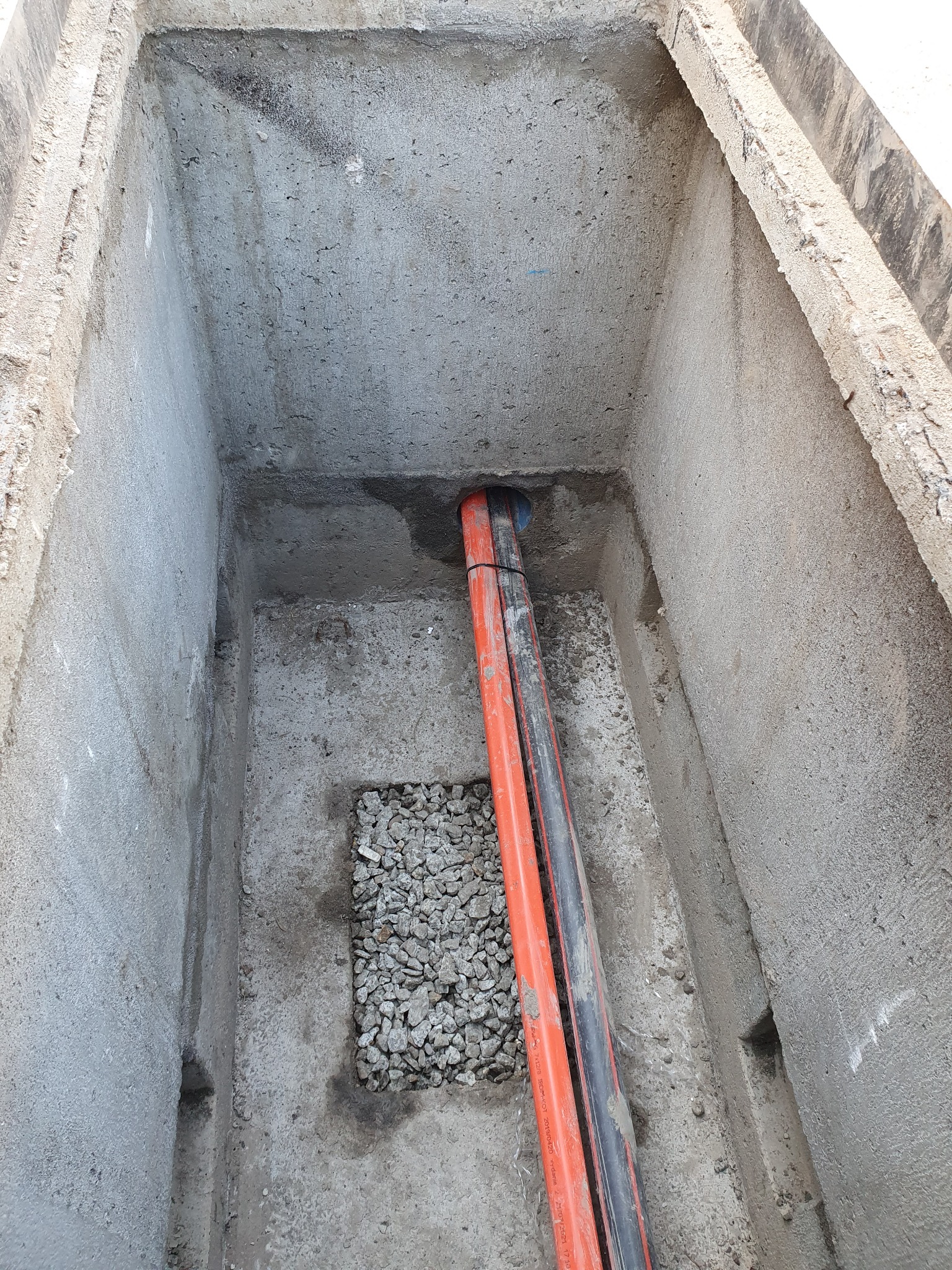 Instalacja wewnętrzna teletechniczna (Pakiet mikrorurek + hdpe fi 40)