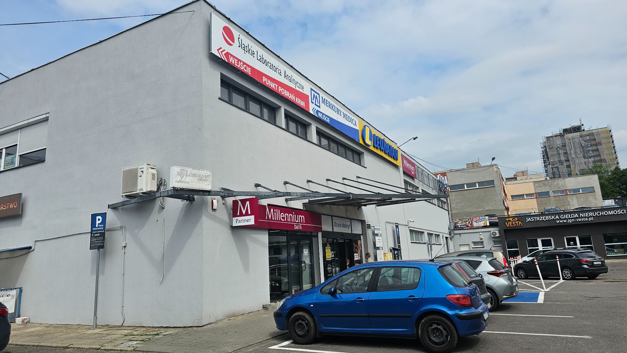 Przegląd budynku usługowego w Jastrzębiu Zdroju