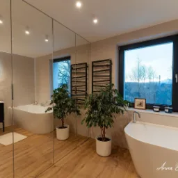 Projekt wnętrza wykonany przez Annę Berner-Paluch z New Design łączący nowoczesne trendy z funkcjonalnością