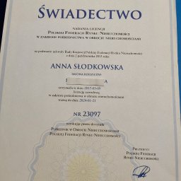 LICENCJA POŚREDNICTWA W OBROCIE NIERUCHOMOŚCIAMI - DOŚWIADCZENIE OD 2008r.
