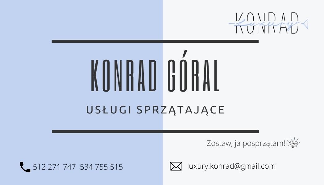 Zachęcamy do kontaktu! #Zostaw_japosprzątam