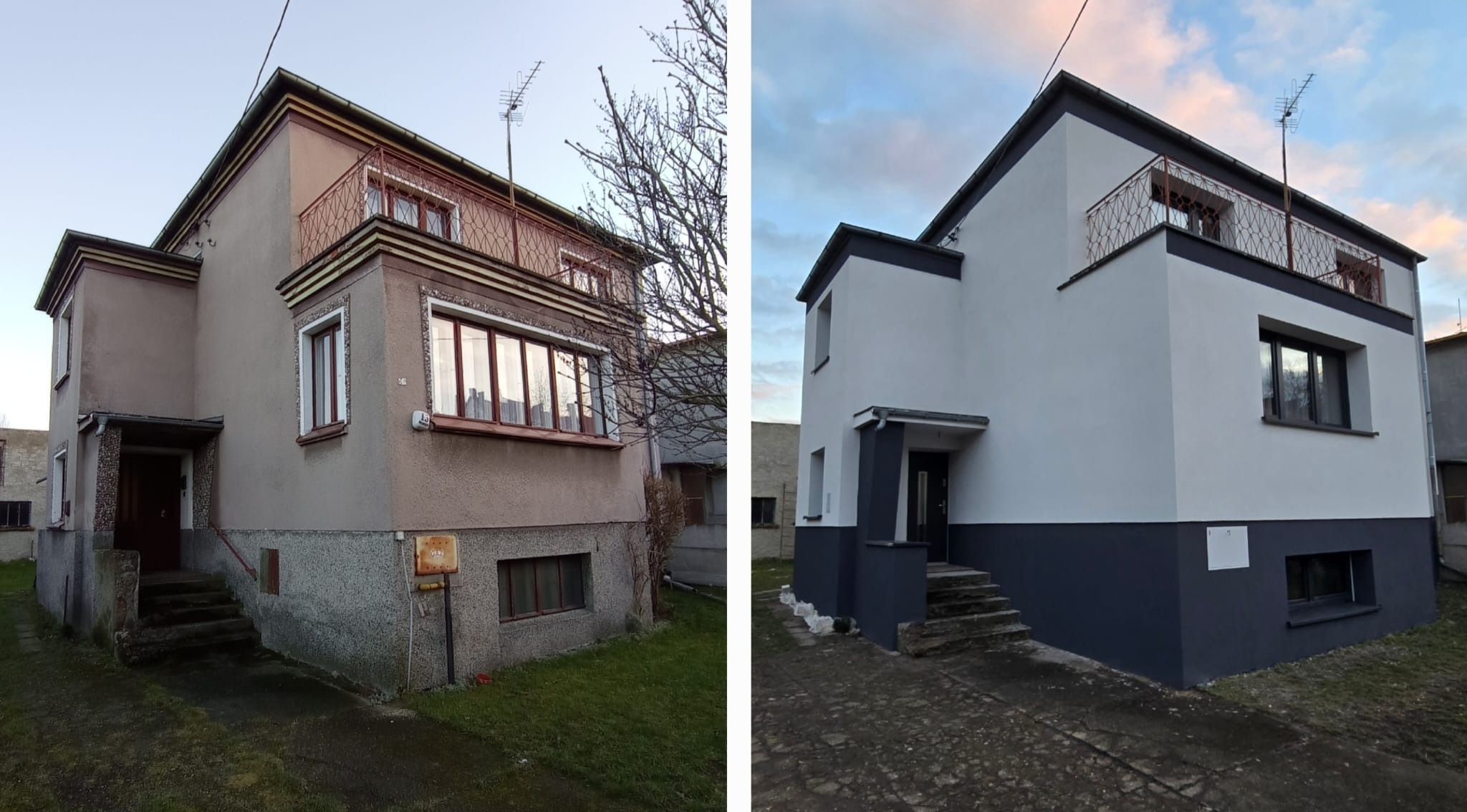 Termomodernizacja w Krotoszynie. Przed i po.