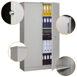 Szafa aktowa metalowa na dokumenty z drzwiami przesuwnymi AMT 1891