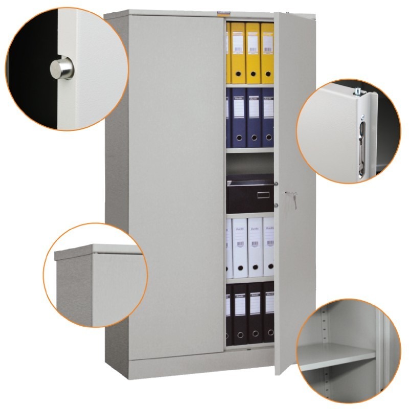 Szafa aktowa metalowa na dokumenty z drzwiami przesuwnymi AMT 1891