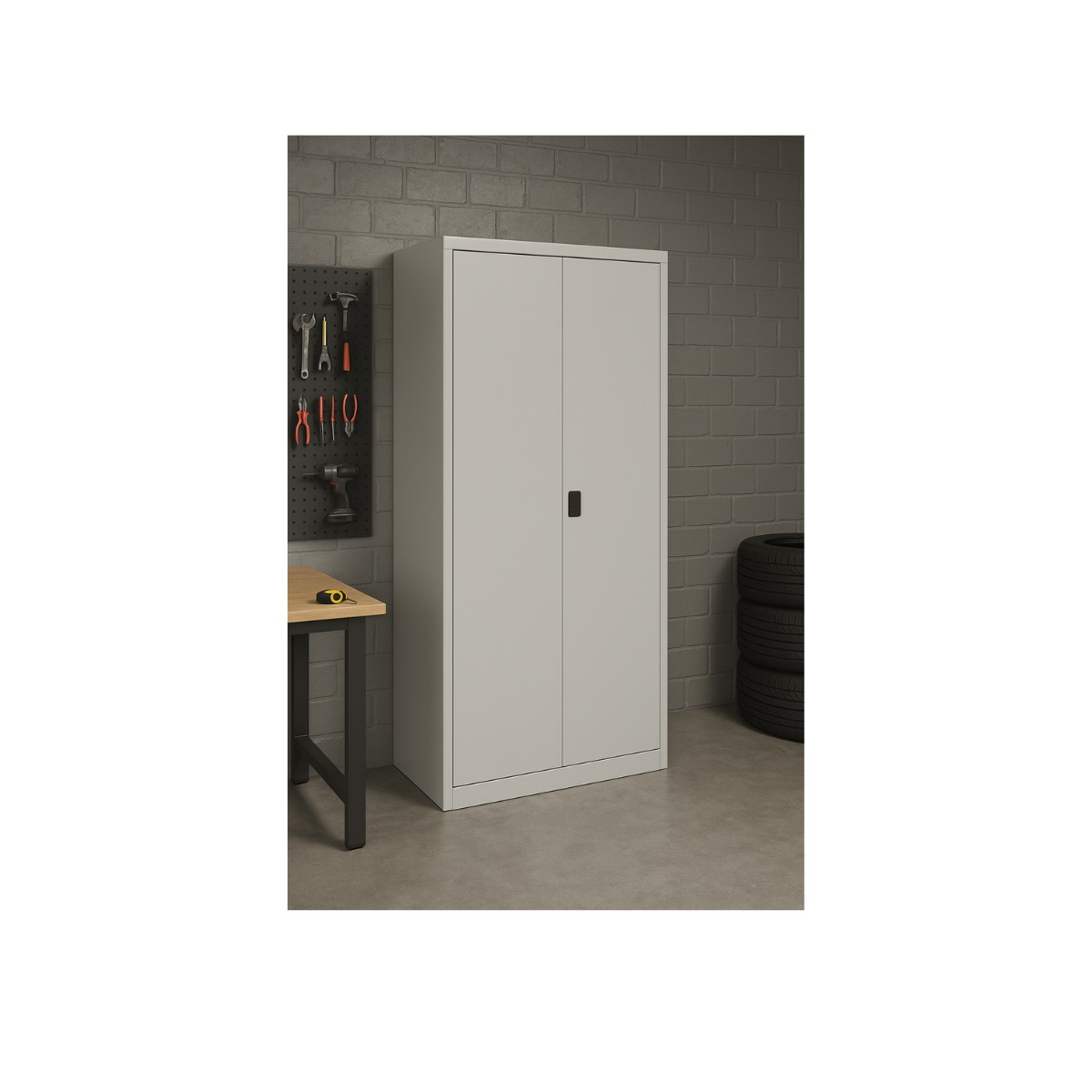 Szafa metalowa SBM 203 do bura, narzędziowa, do warsztatu, piwnicy